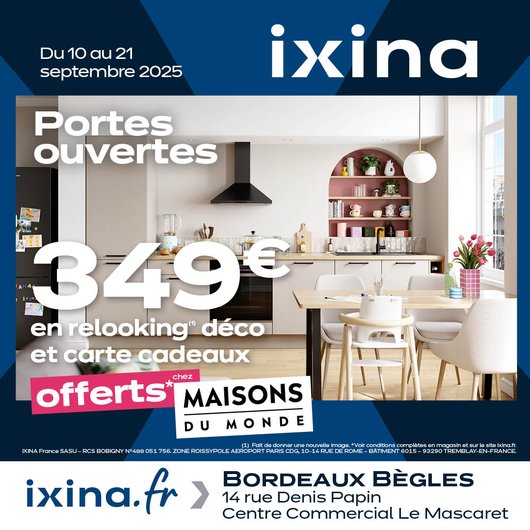 PORTES OUVERTES IXINA📣